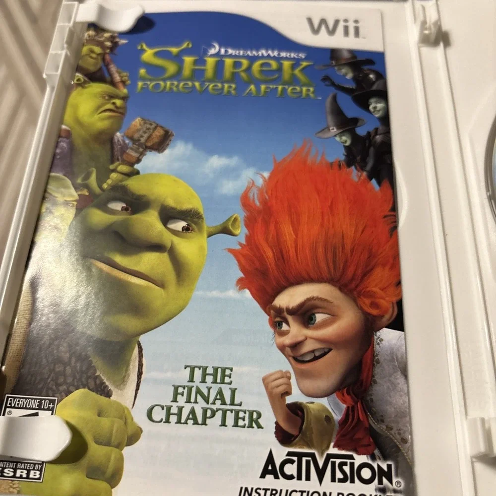 Shrek Forever After: The Final Chapter (Nintendo Wii, 2010) UNTESTED